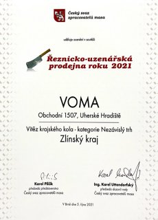 VOMA má prodejnu roku!